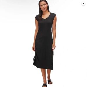 Toad&Co Muse dress black size M - organic cotton blend